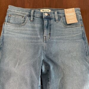 Madewell Petite Stovepipe Jeans NWT